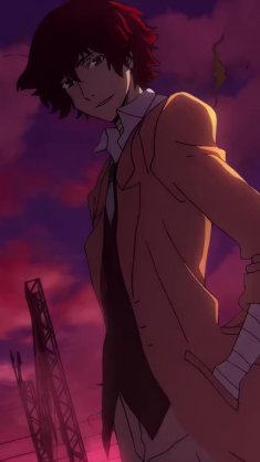 dazai osamu - storm within live wallpaper