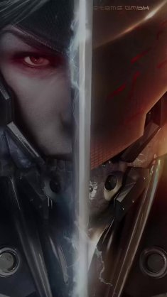 raiden rising storm (metal gear) live wallpaper