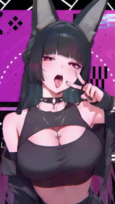 hoshimi miyabi flowing grace live wallpaper