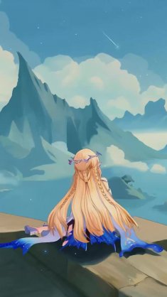 cartethyia beyond the clouds live wallpaper
