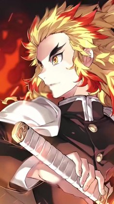 rengoku flame hashira live wallpaper