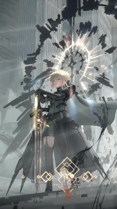 saber alter crimson blade live wallpaper