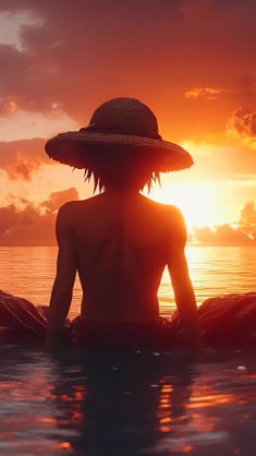 luffy meditation live wallpaper