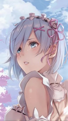 blossom rem live wallpaper