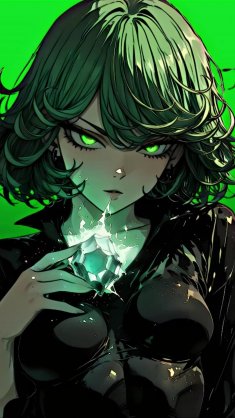 tatsumaki - one punch man live wallpaper