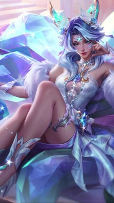 crystal rose ahri live wallpaper
