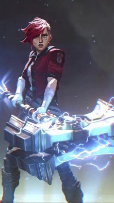 arcane vi with jayce's hammer live wallpaper
