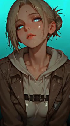 annie leonhardt - attack on titan live wallpaper