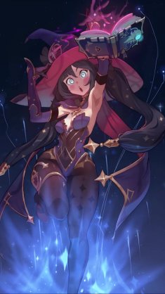 mona whisper of the stars live wallpaper