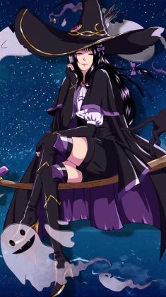 witch yuki nagato live wallpaper