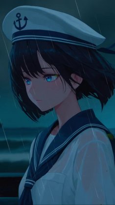 sailor of the silent rain live wallpaper