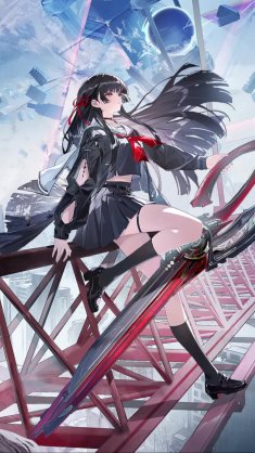 chisa - wuthering waves live wallpaper