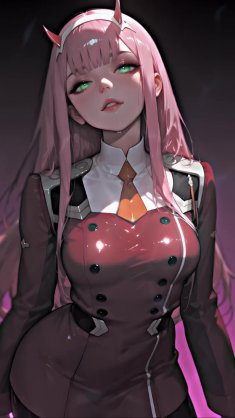 zero two: wings of desire live wallpaper