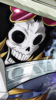 ghost performer brook (one piece) live wallpaper