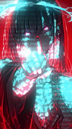 glitch queen awakens live wallpaper