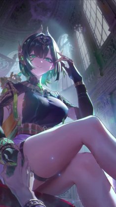 nefer - queen of silent power live wallpaper