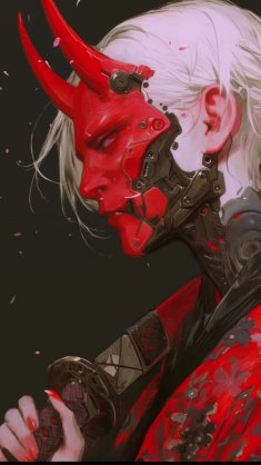 crimson circuit ronin live wallpaper