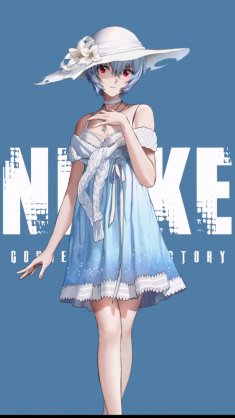 rei ayanami peaceful vacation live wallpaper
