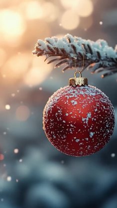 christmas bauble ornament live wallpaper