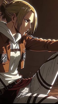 annie - attack on titan live wallpaper