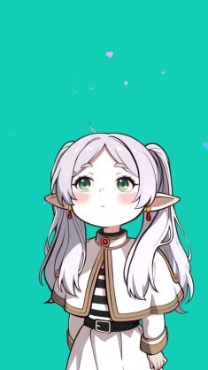 confused frieren live wallpaper