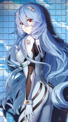 rei ayanami (nikke x evangelion) live wallpaper
