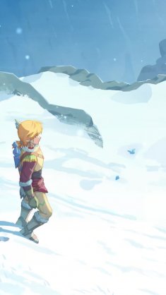 legend of zelda - frozen path live wallpaper