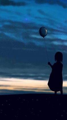 child of the night sky live wallpaper