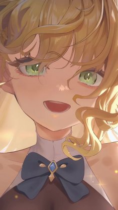 aurora girl luminous horizon live wallpaper