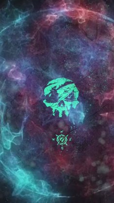 skull (the sea of thieves) live wallpaper