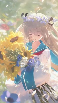 atri - fields of eternal light live wallpaper