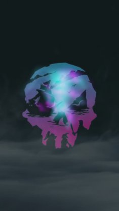 the quest for the sea of thieves skull live wallpaper