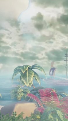 stunning seascape and beach (sea of thieves) live wallpaper