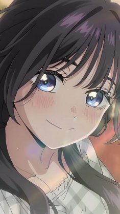 smiling waguri kaoruko live wallpaper