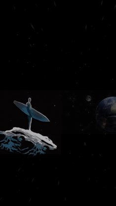 silver surfer eternal drift live wallpaper