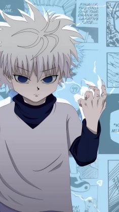 killua electric gaze live wallpaper