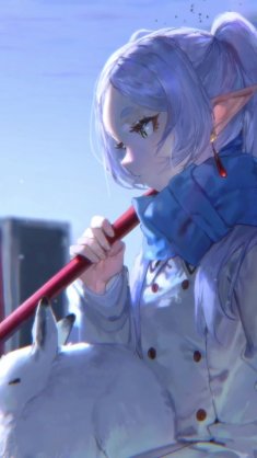 frieren snowbound serenity live wallpaper