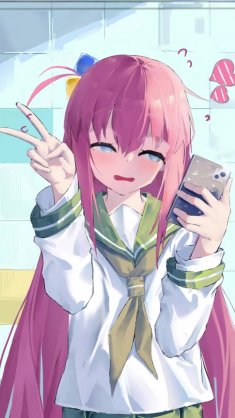 bocchi the selfiestar (bocchi the rock) live wallpaper