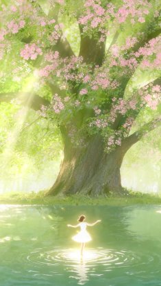 dance in morning light live wallpaper