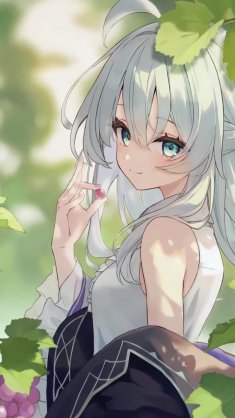 elaina among summer vines live wallpaper