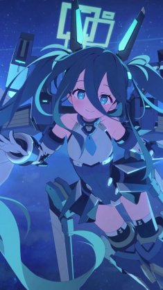 arisu (battle) blue archive live wallpaper