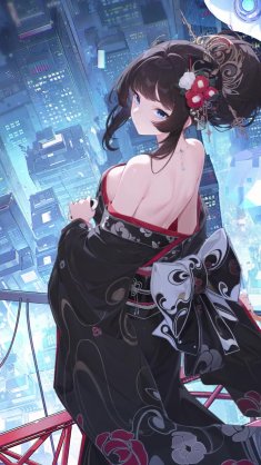 hatsubaki (riichi city) live wallpaper