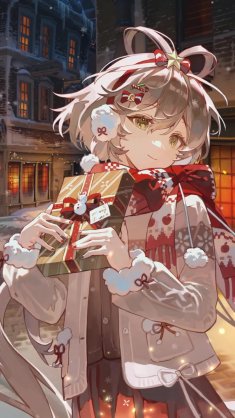 luo tianyi christmas wish live wallpaper