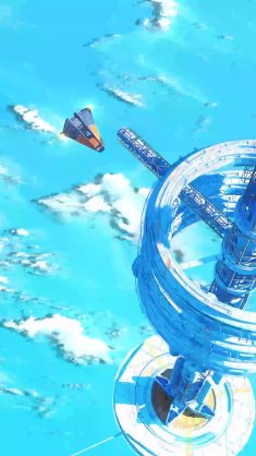 singularity's children space station live wallpaper