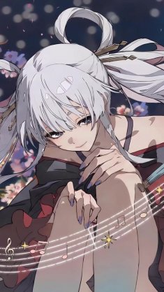 cosmic princess kaguya - tsukimi yachiyo live wallpaper