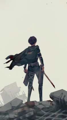 levi ackerman aftermath live wallpaper