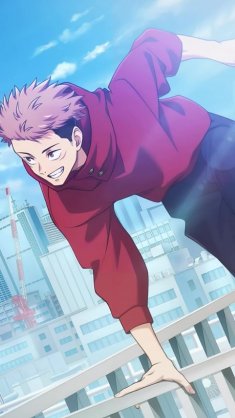 yuji itadori city chase live wallpaper