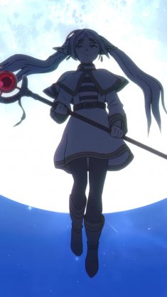 frieren full moon scene live wallpaper