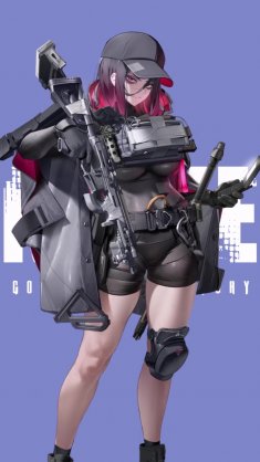 nikke e.h. tactical grace live wallpaper
