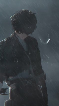 wuthering waves silent rain live wallpaper